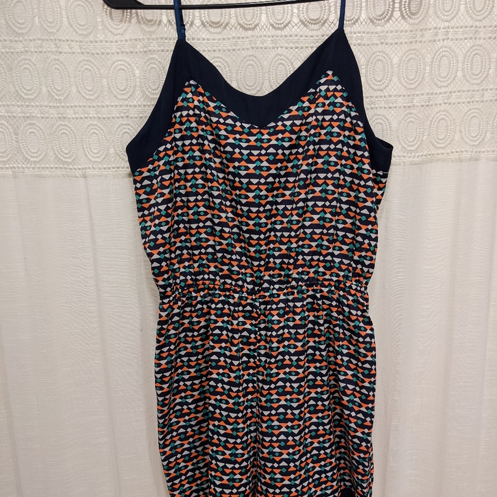 EUC Geometric Romper